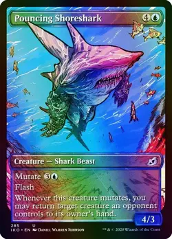 Pouncing Shoreshark (Showcase) Ikoria: Lair of Behemoths NM Foil - Image 1