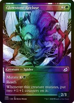 Glowstone Recluse (Showcase) Ikoria: Lair of Behemoths NM Foil - Image 1