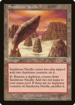 Sandstone Needle - Mercadian Masques - Magic the Gathering MTG - Image 1