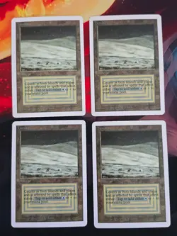 MTG "Sticker" CEDH EDH Dual Land Unlimited Tundra x4 - Image 1