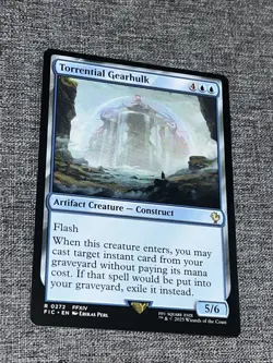 Torrential Gearhulk - 0272 - Commander: FINAL FANTASY- NM/M - MTG Non Foil - Image 1