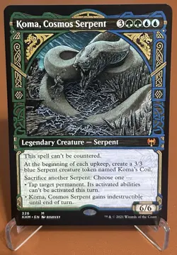 Koma, Cosmos Serpent (Showcase) Kaldheim Regular - Image 1