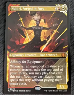 MTG Nahiri, Forged in Fury SHOWCASE MYTHIC MOM: The Aftermath NM/M Pack Fresh - Image 1