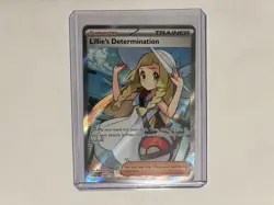 Pokemon Lillie’s Determination 169/132 Full Art - Mega Evolution - NM / Mint - Image 1