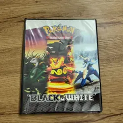 Pokemon Ultra-pro 4 Pocket Binder For BW2 Set, Holds 80 Cards TCG CCG - Image 1