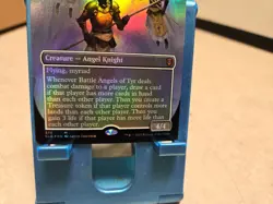MTG Battle Angels of Tyr - CLB Baldur’s Gate Commander Borderless Foil - 370 - Image 2