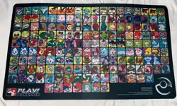 Play Pokemon Official Professor Program Promo Playmat Generation 5 Unova Pokedex - Image 1