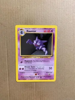Haunter 29/102 Base Set - Uncommon Pokemon Card - NM/Mint - Image 1