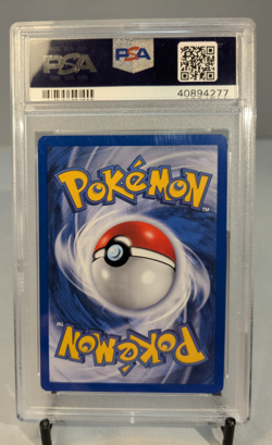 2000 Pokemon Base Set 2 Alakazam Holo Rare #1 PSA 9 Swirl - Image 2