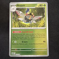Ninjask 017/132 Reverse Holo ME01: Mega Evolution Pokemon TCG - Image 1