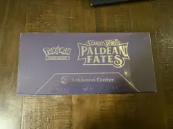 Paldean Fates Pokemon Center Elite Trainer Box ETB New Sealed - Image 3