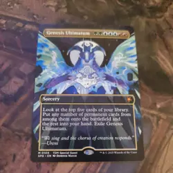 Genesis Ultimatum Borderless - Tarkir Dragonstorm - Near Mint MTG Card - Image 1