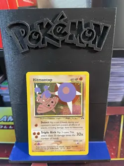 Pokemon Hitmontop Holo Rare 3/75 Neo Discovery Moderately Played - Image 1