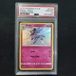 2019 Pokemon: KIRLIA SV35/SV94 - [Hidden Fates] Shiny Holo - Gem Mint PSA 10 ?? - Image 1