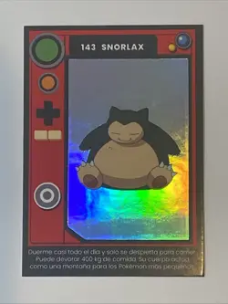 2025 Pokemon Kanto Full House - Silver Holo - Snorlax #143 - Image 1