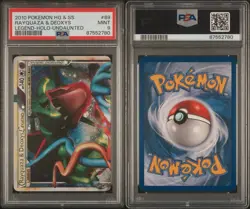 2010 POKEMON HEARTGOLD & SOULSILVER UNDAUNTED 89 RAYQUAZA & DEOXYS LEGEND-HOLO - Image 3