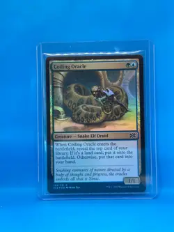 MTG, Coiling Oracle (Foil) - 194 - Double Masters 2X2 - MTG - NM - Image 1