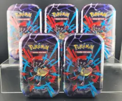 Pokemon Mega Evolutions Mega Heroes Mini Tins | Set Of 5 | Sealed - Image 1