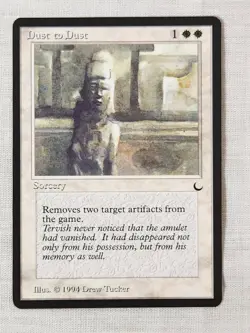 NM Dust to Dust The Dark Mtg Magic the Gathering - Image 1