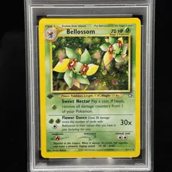 Bellossom Holo #3 1st Edition Neo Genesis 2000 Pokemon PSA 8 ?? - Image 2