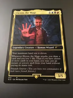 MTG Secret Lair x Stranger Things #343 Eleven, the Mage - Image 1