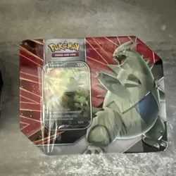 Pokemon V Strikers Tins Tyranitar & Empoleon Set SEALED - Image 2