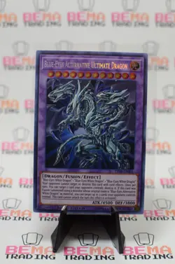 Blue-Eyes Alternative Ultimate Dragon TN19-EN001 2019 Gold Sarcophagus Tin... - Image 1