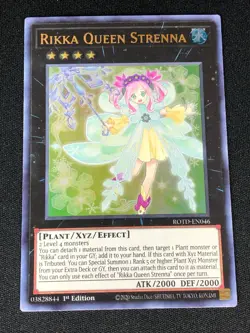 YUGIOH RIKKA QUEEN STRENNA ROTD-EN046 1ST ULTRA (NM) - Image 1
