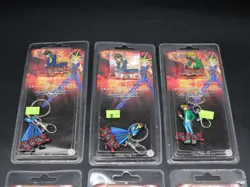 (6) 2002 Yu-Gi-Oh! Collectible Trading Pin & Key Tag Lot In Box ZJ18247 - Image 2