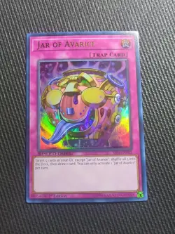 Yu-Gi-Oh! TCG Jar of Avarice SS03-ENV02 1st Edition Secret Rare Foil - Image 1