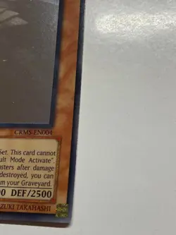 Yugioh Red Dragon Archfiend/Assault Mode CRMS-EN004 Ghost Rare 1st Edition NM - Image 4