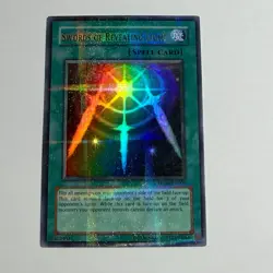 Yugioh Swords of Revealing Light HL04-EN002 Ultra Rare Hobby League Promo LP - Image 1