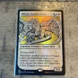Miirym, Sentinel Wyrm (Showcase) Commander Legends: Battl for Baldur's Gate Foil - Image 1