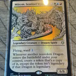 Miirym, Sentinel Wyrm (Showcase) Commander Legends: Battl for Baldur's Gate Foil - Image 2