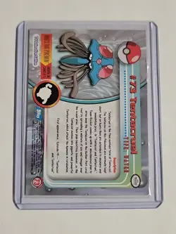 Blue Logo topps Pokemon TV Animation Edition Series 1 #73 Tentacruel Card Mint - Image 2