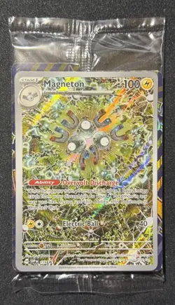 SEALED Pokemon TCG Surging Sparks Magneton ETB Promo Card #159 - Image 1