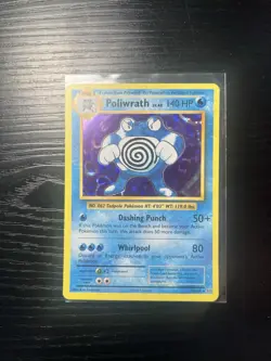 Pokemon TCG Poliwrath Holo Rare Card 25/108 Evolutions 2016 Near Mint - Image 3