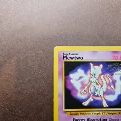 Mewtwo 3 Pokemon Black Star Promo Card - HP - Image 2