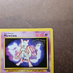 Mewtwo 3 Pokemon Black Star Promo Card - HP - Image 3