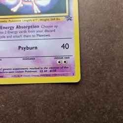 Mewtwo 3 Pokemon Black Star Promo Card - HP - Image 5