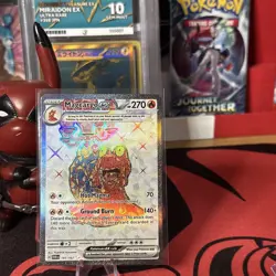 Magcargo EX 191/167 Scarlet Violet Twilight Masquerade Pokemon Card - Image 1