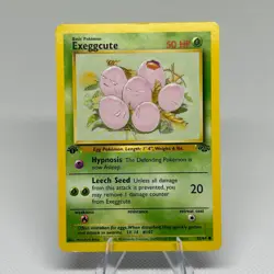 Exeggcute Pokemon 1999 Jungle #52/64 1st Edition Common WOTC Vintage Card - Image 1