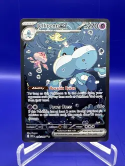 Pokemon TCG Jellicent EX Special Illustration Rare Card 168/086 White Flare NM - Image 1
