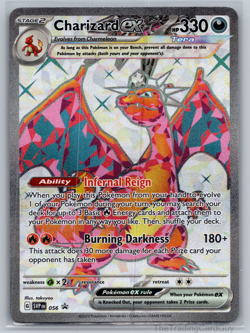 Charizard ex SVP 056 Pokemon Scarlet Violet Promo Full Art Card NM - Image 1