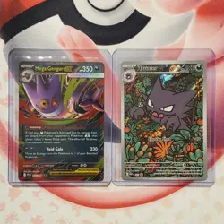 Haunter 027 Promo + Mega Gengar ex 056/094 - Box Fresh - Pokemon Card Lot #904 - Image 1