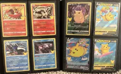 Pokemon TCG Celebrations Set Card Lot - 28 Total Cards NM - Binder Included - Image 2