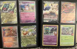Pokemon TCG Collection Binder - 124 Random Pokemon Card Lot NM- Binder Included - Image 2