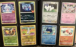 Pokemon TCG Collection Binder - 124 Random Pokemon Card Lot NM- Binder Included - Image 4