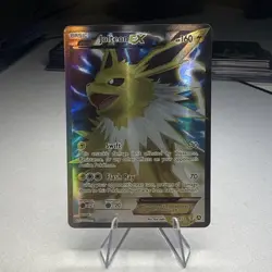 Pokemon TCG XY Generations Jolteon EX Full Art Holo Card 28a/83 Ultra Rare - Image 1