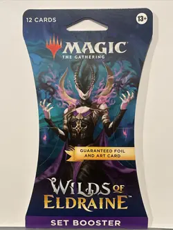Magic the Gathering ?Wilds of Eldraine Set Booster Pack 12 Cards Guaranteed Foil - Image 1